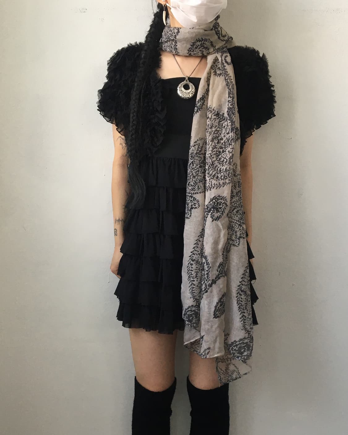 pattern point scarf 상품이미지2