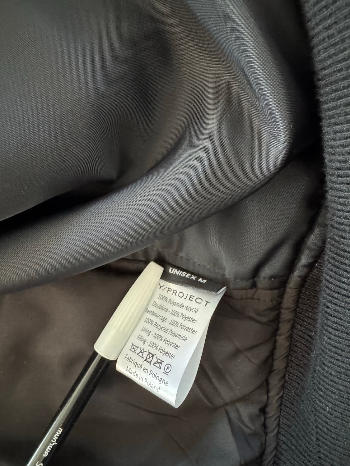 Yproject 와이프로젝트 봄버자켓 m사이즈 상품이미지8