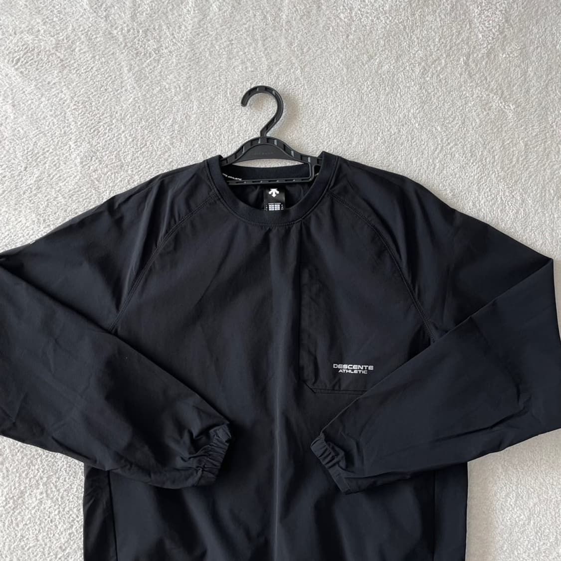 L 데상트 2024 우븐 웜업 긴팔 바람막이 100 상품이미지2