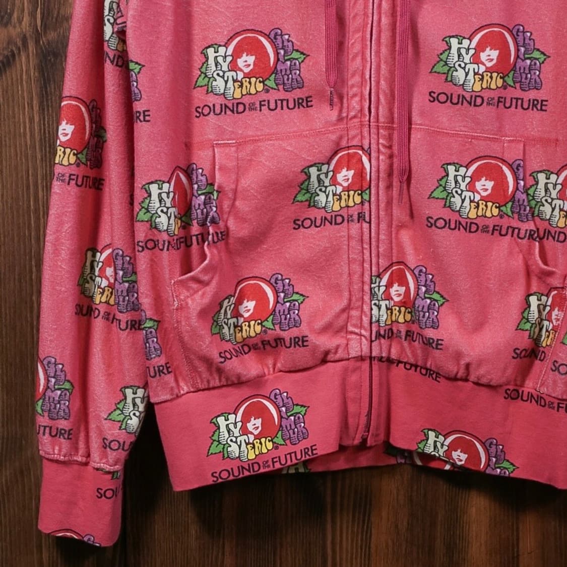 히스테릭 글래머 SOUND OF FUTURE 후드집업 상품이미지4