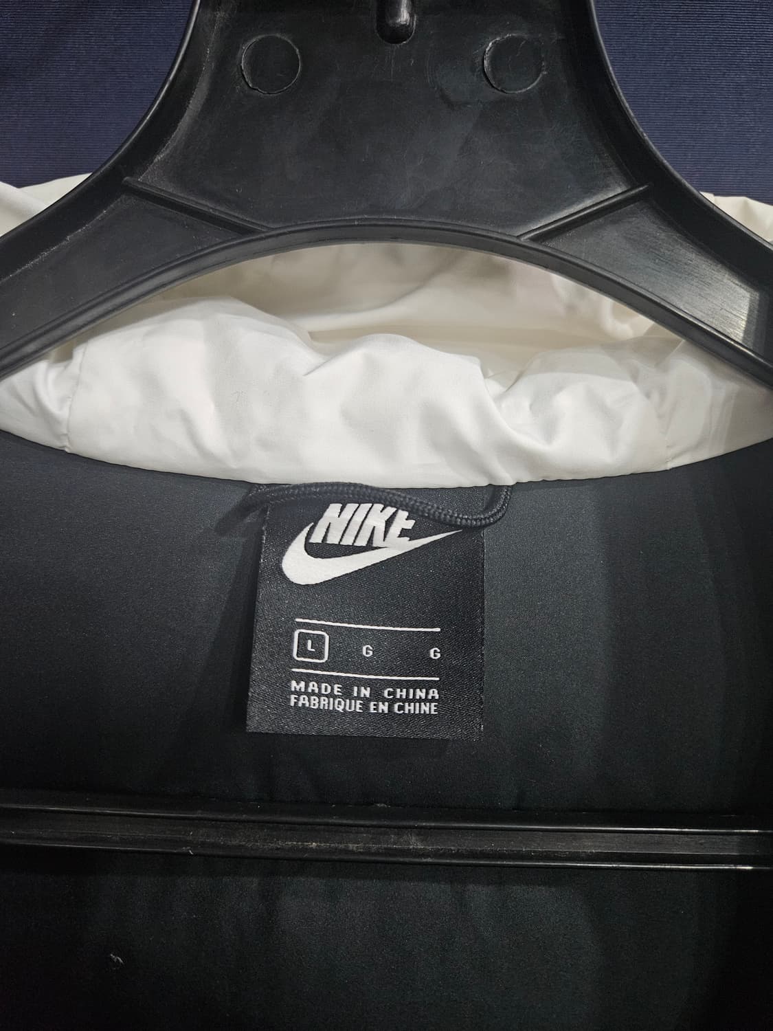 나이키 화이트컬러 남성 100 덕다운 롱패딩  상품이미지3