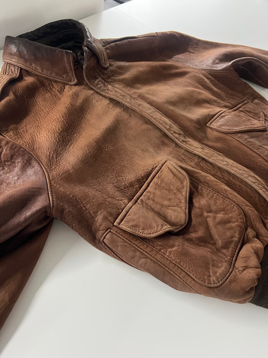 빈티지 Perrone A-2 레더자켓 상품이미지3