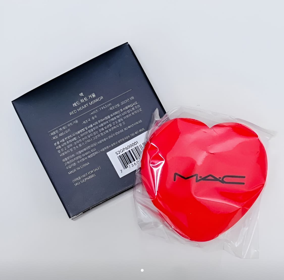 맥 MAC 레드 하트 거울 (새제품) 4000원 상품이미지1