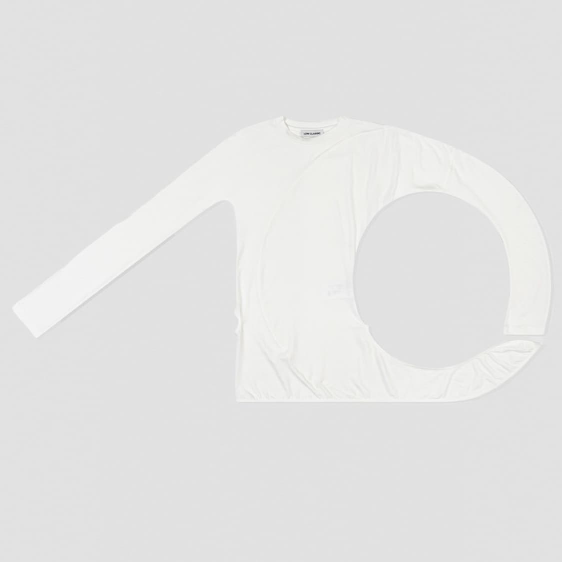 LC WRAP T-SHIRT_WHITE S 상품이미지1