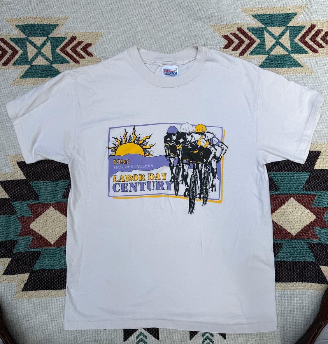 USA🇺🇸 90s hanes 1995 Labor Day 반팔티 XL 상품이미지1