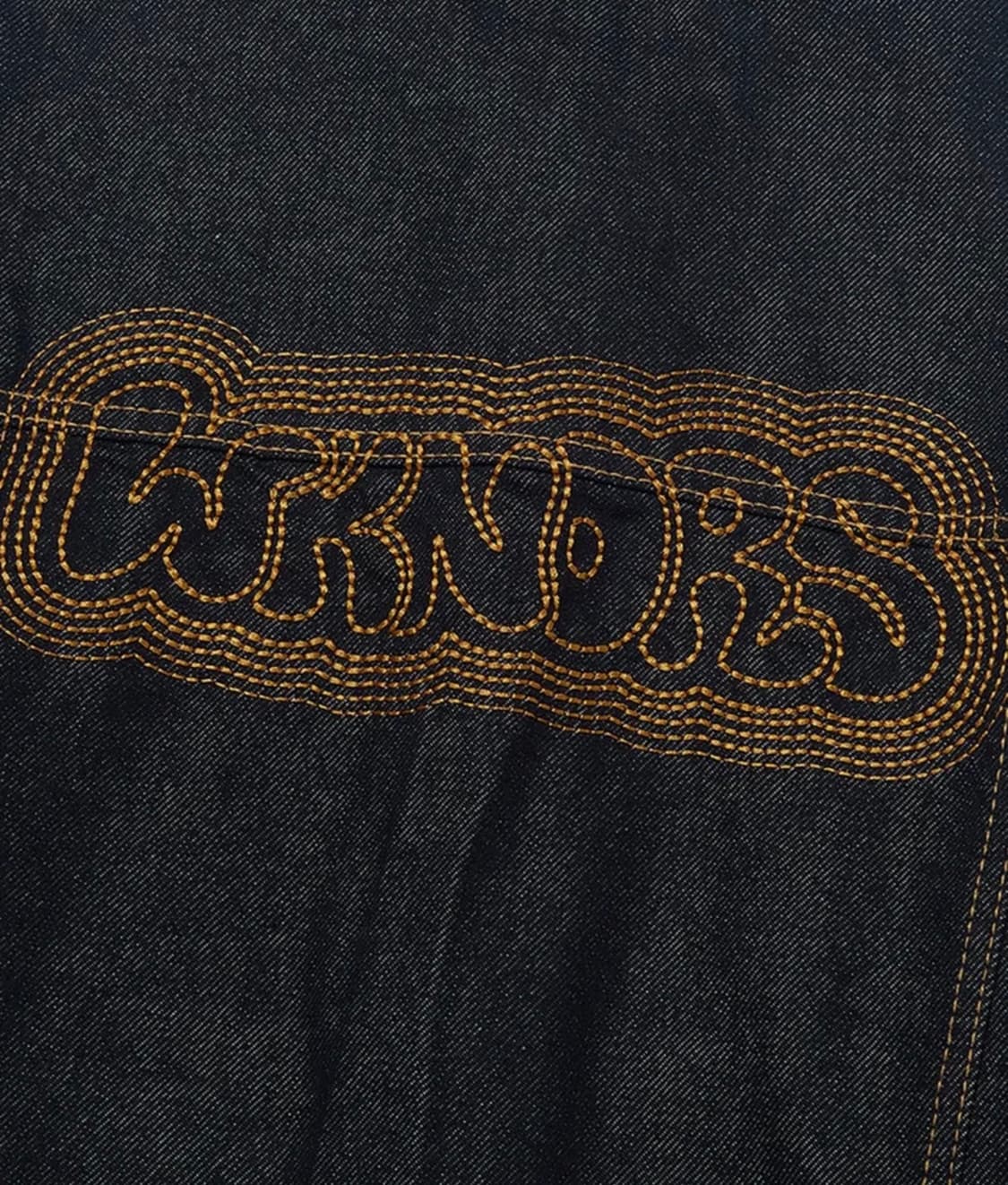 CHAIN STITCH TRUCKER JK (위캔더스X피로) 상품이미지5