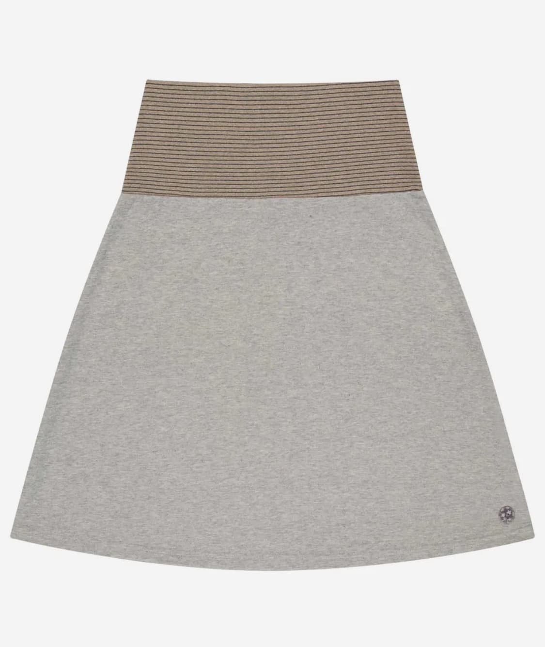 코이세이오 038 STRIPE SKIRT MELANGE GREY 상품이미지1