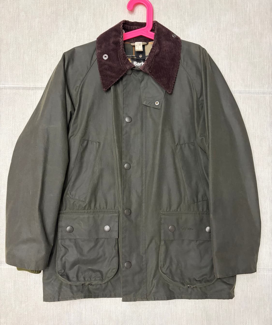 바버 비데일 36 올리브 상품이미지1