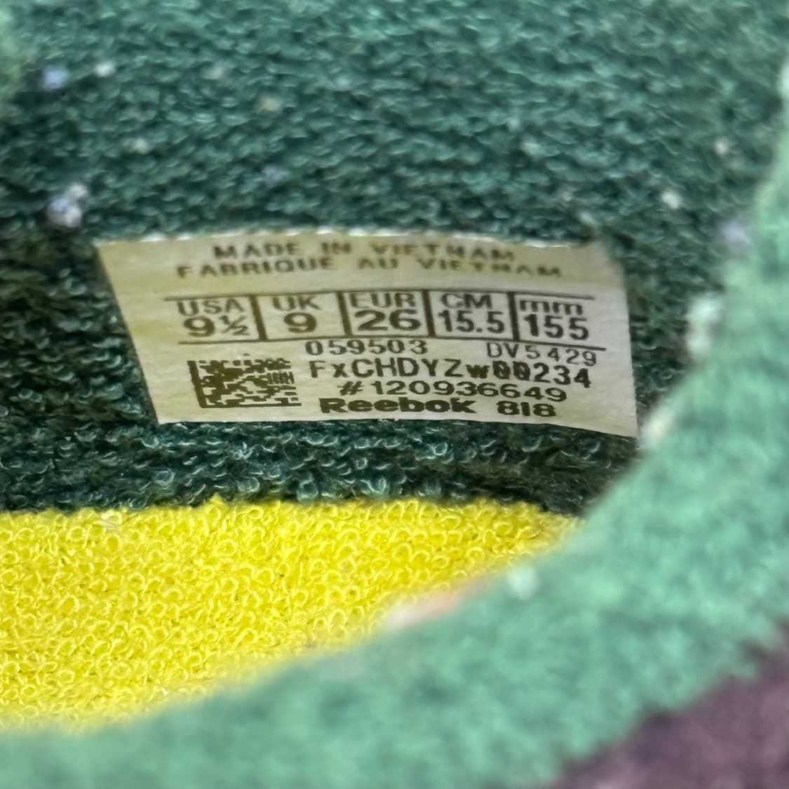 155 리복 타오 키즈 스니커즈 0312E 상품이미지7