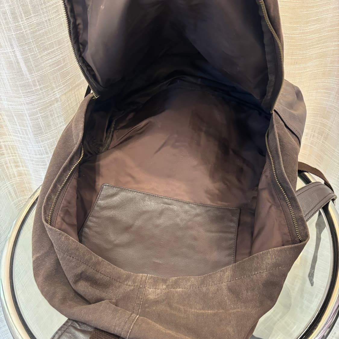 정품 칼하트 og 워싱 가죽 백팩     상품이미지7