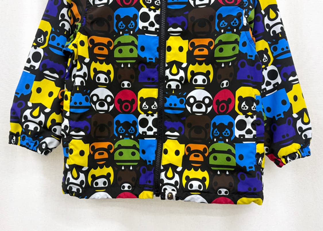 베이프 키즈 베이비 마일로 사파리 블록 바람막이 자켓 상품이미지3