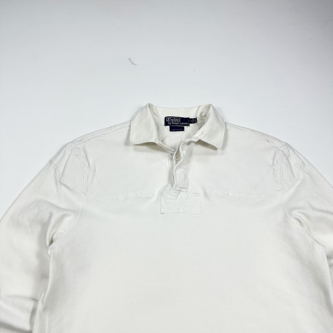 폴로 랄프로렌 클래식 럭비티 화이트 L 상품이미지2