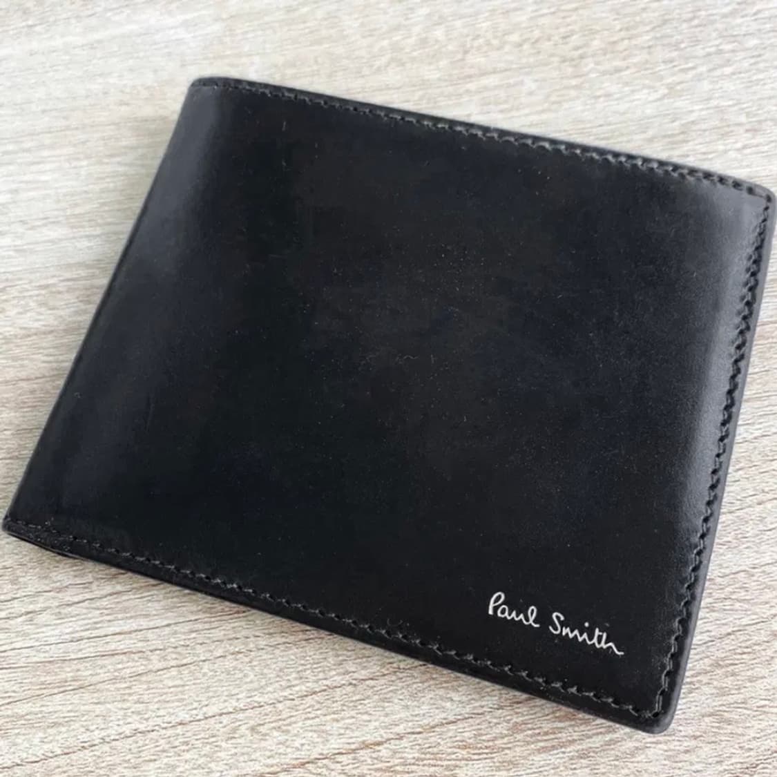 [정품] PAUL SMITH 폴스미스 레인보우 엣지코트 소가죽 반지갑 상품이미지2