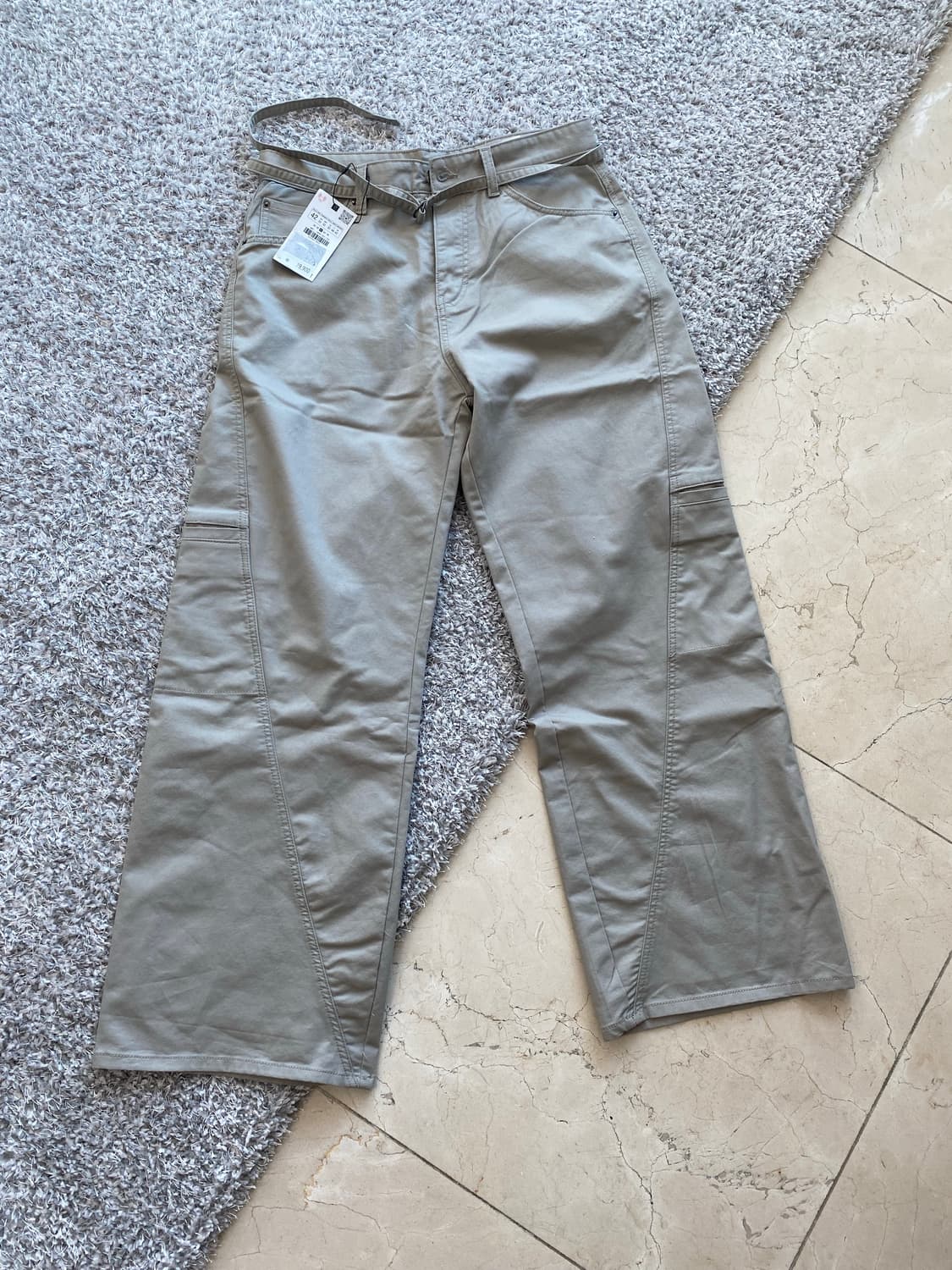 자라 루즈 핏 카고 팬츠 새상품 79900원 제품 상품이미지1