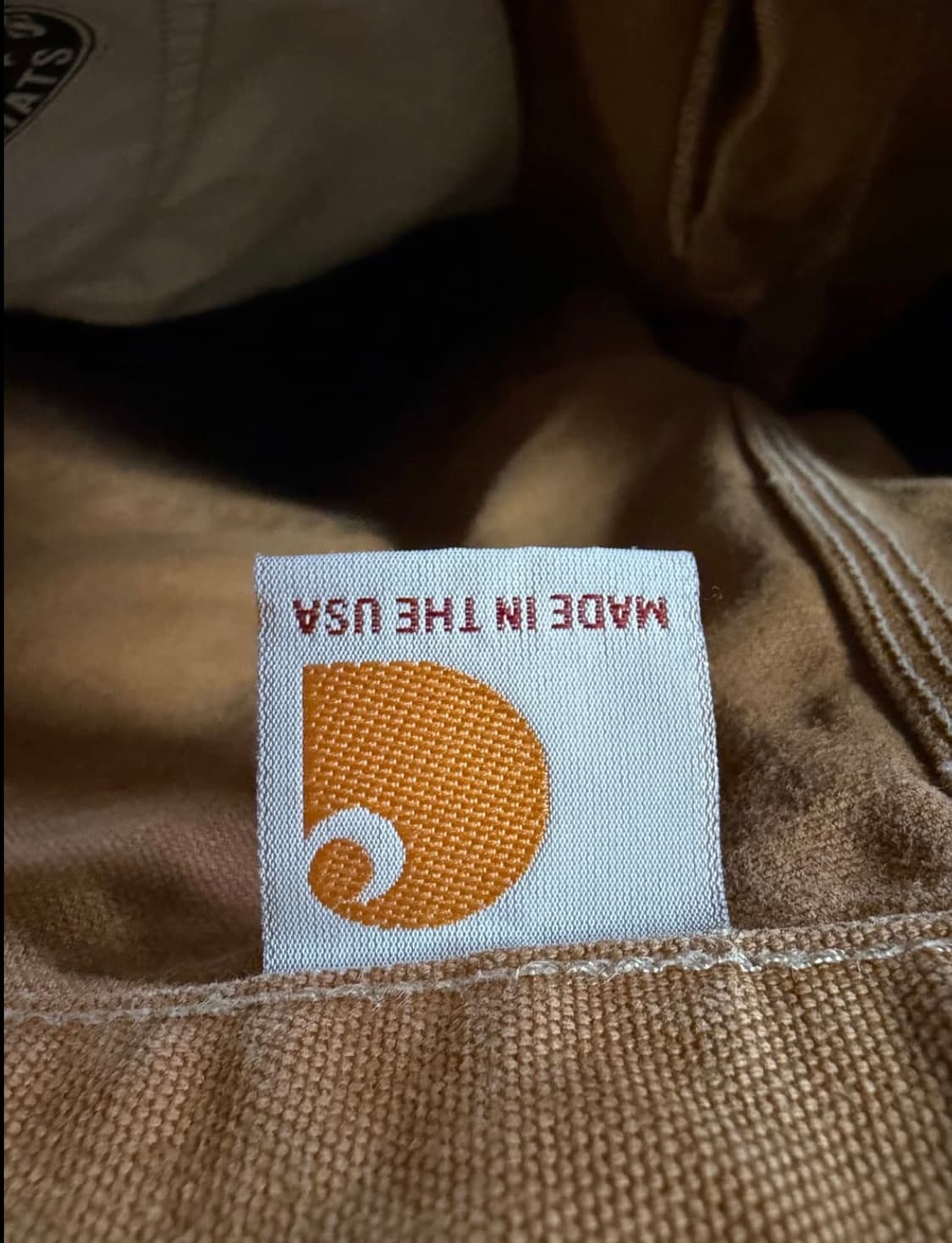 [36x30] 빈티지 칼하트 더블니 brn usa 상품이미지5