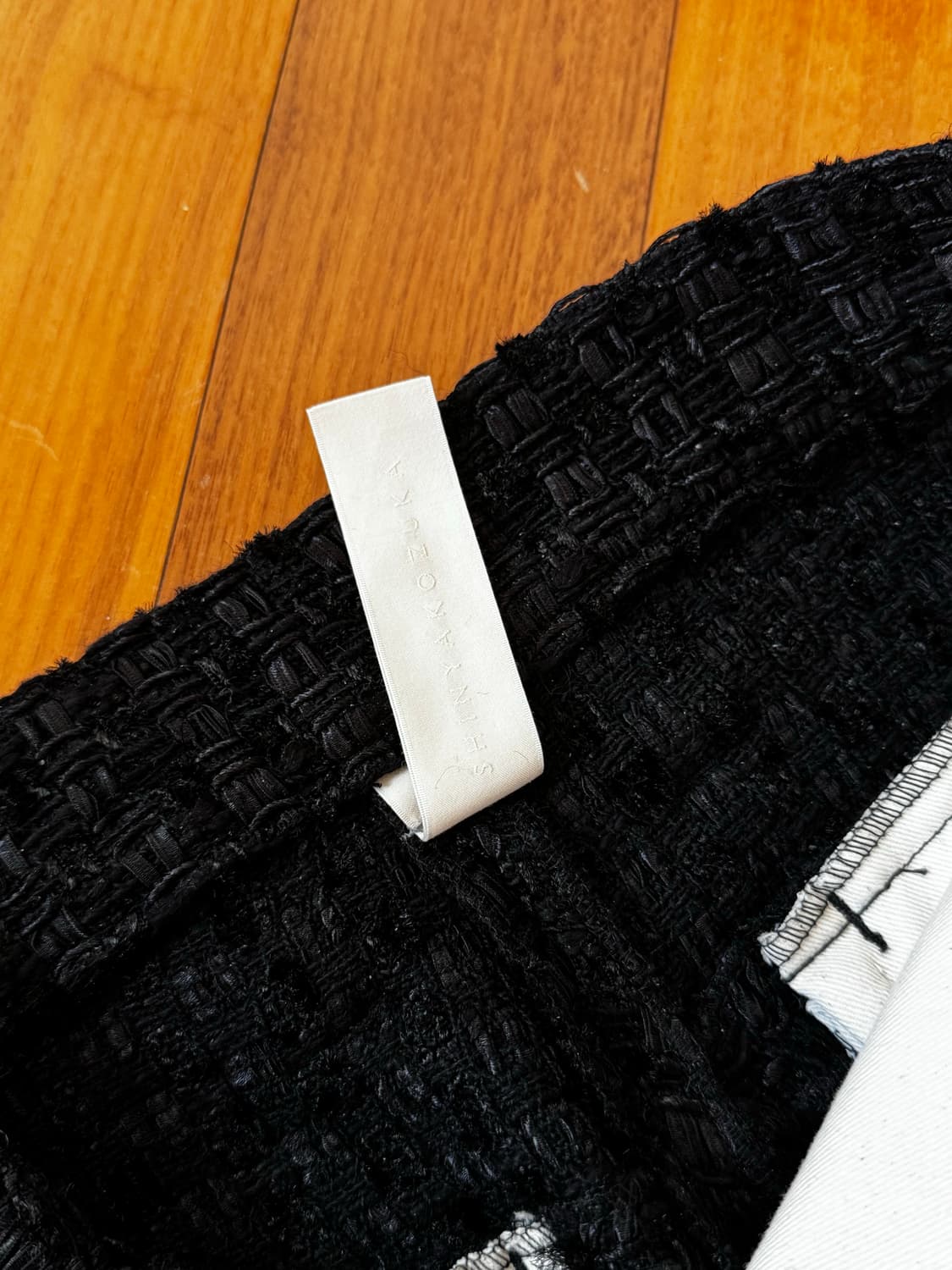 신야 코즈카 트위드 팬츠 M 상품이미지4