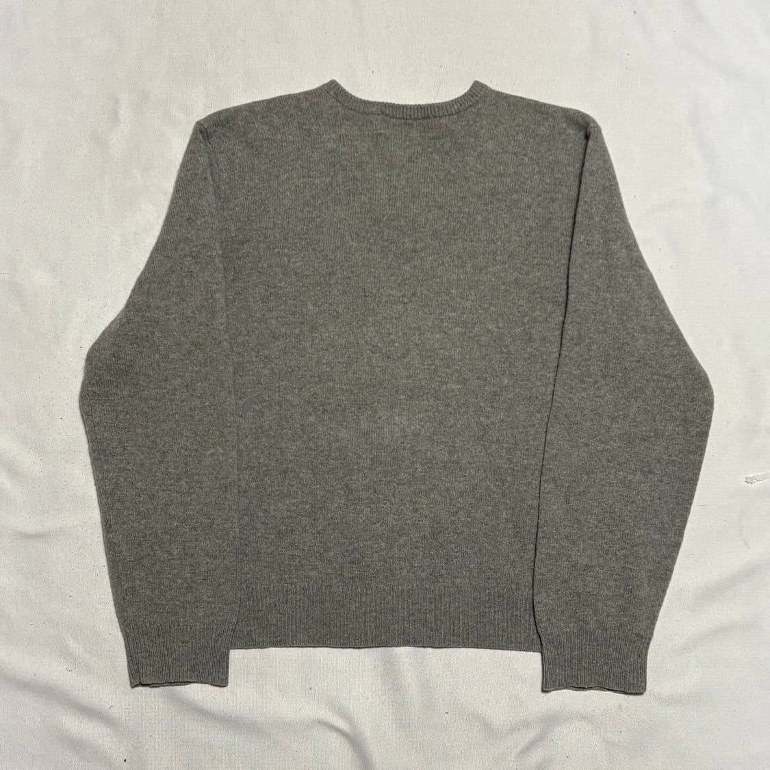 XL 폴로랄프로렌 램스울 그레이 브이넥 니트 상품이미지3