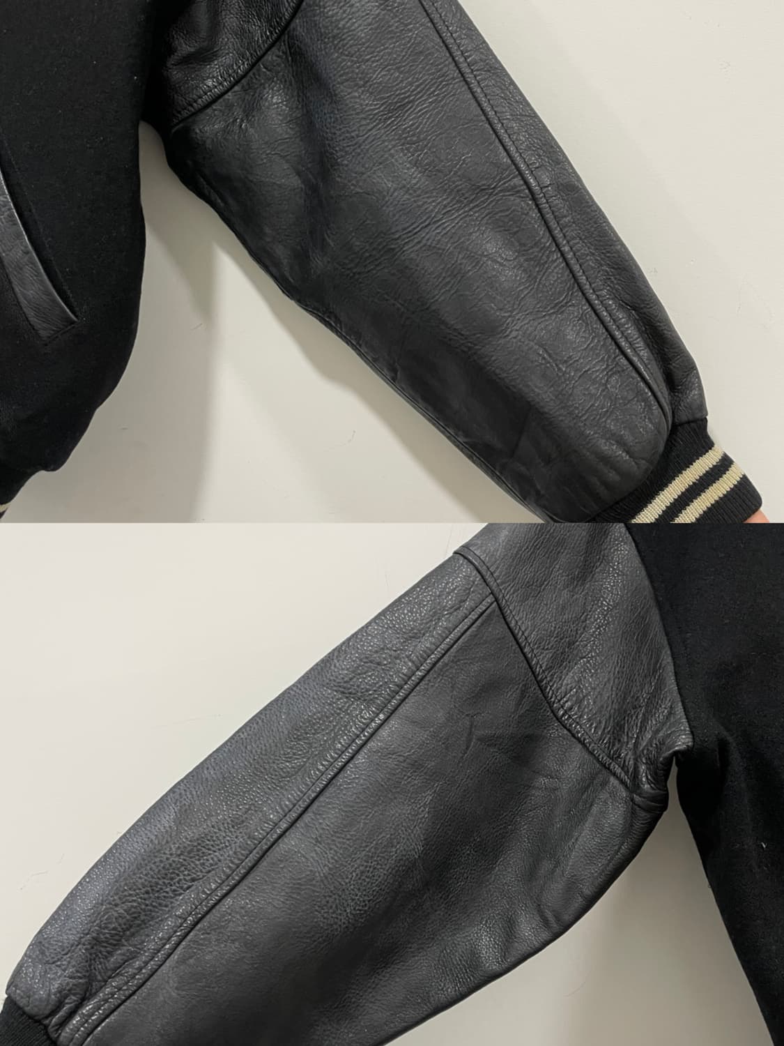 (빈티지)90‘s Hot Scoop 핫스쿱 울 바시티자켓 상품이미지8