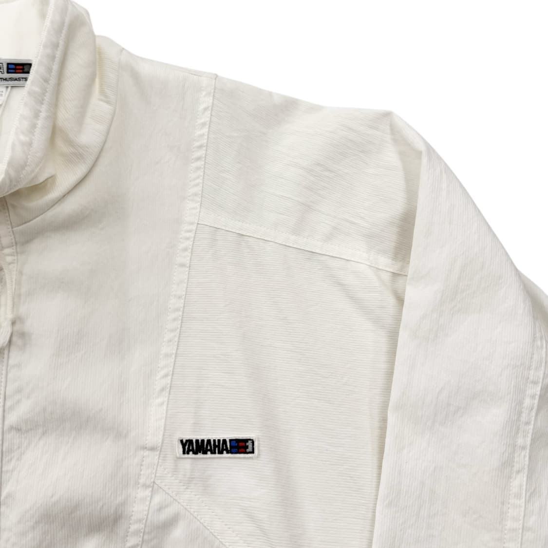 야마하 트랙 자켓 화이트 상품이미지3