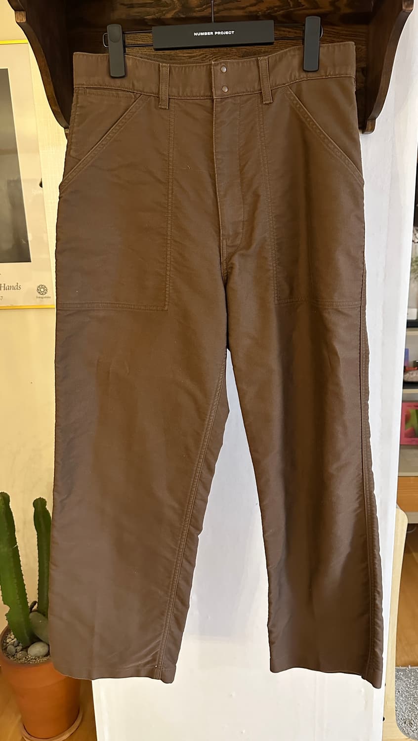 르메르 유니클로 면바지 size 79 또는  4사이즈 상품이미지2