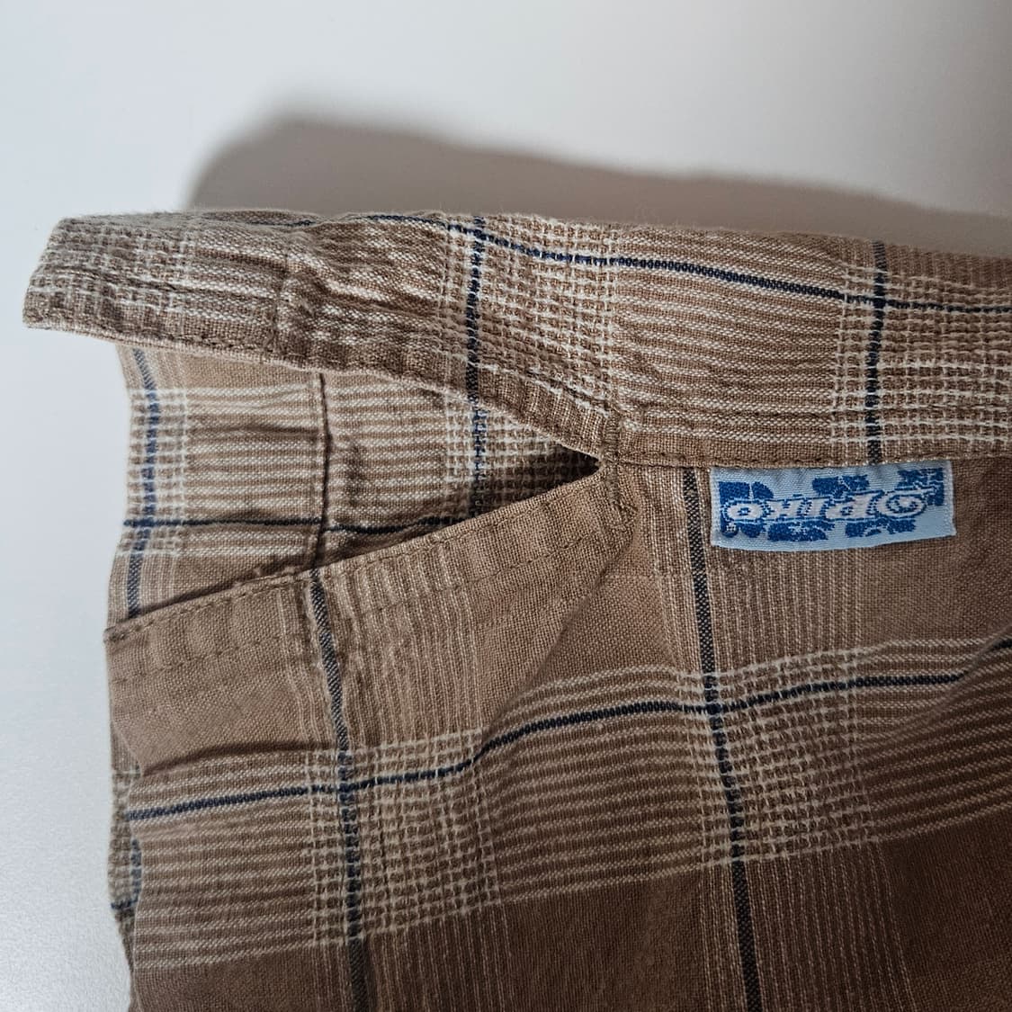 piko 반팔 체크 셔츠 상품이미지4