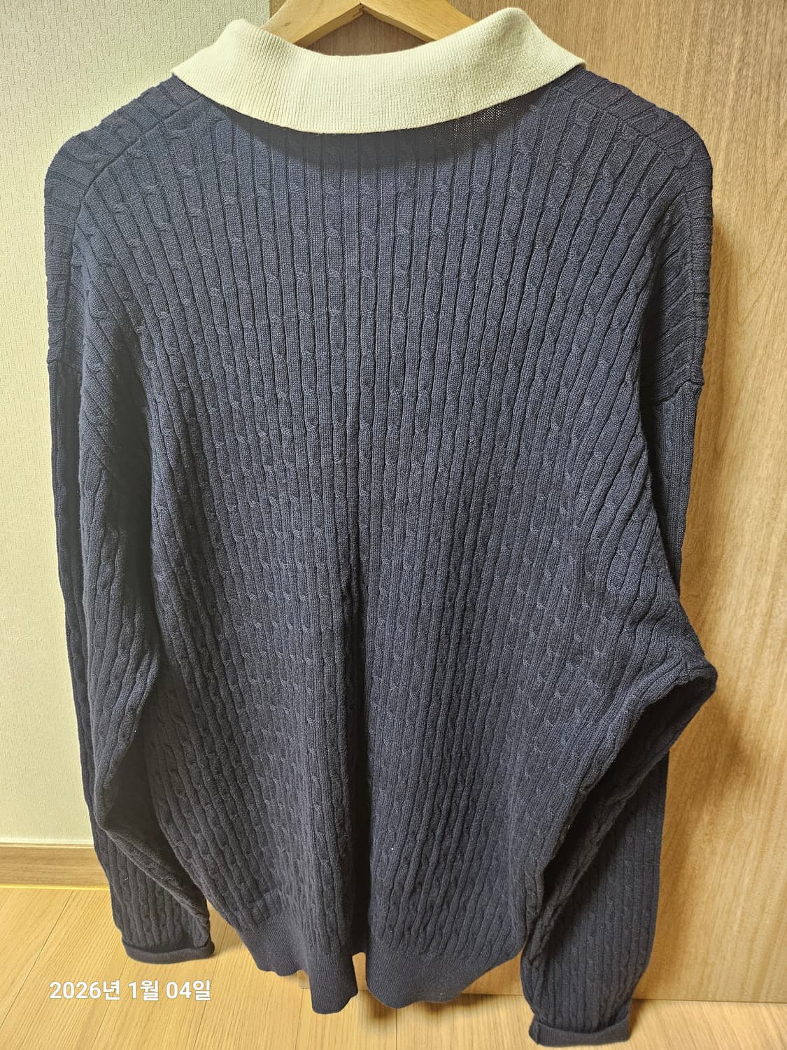 포커페이스 럭비케이블 니트 상품이미지4