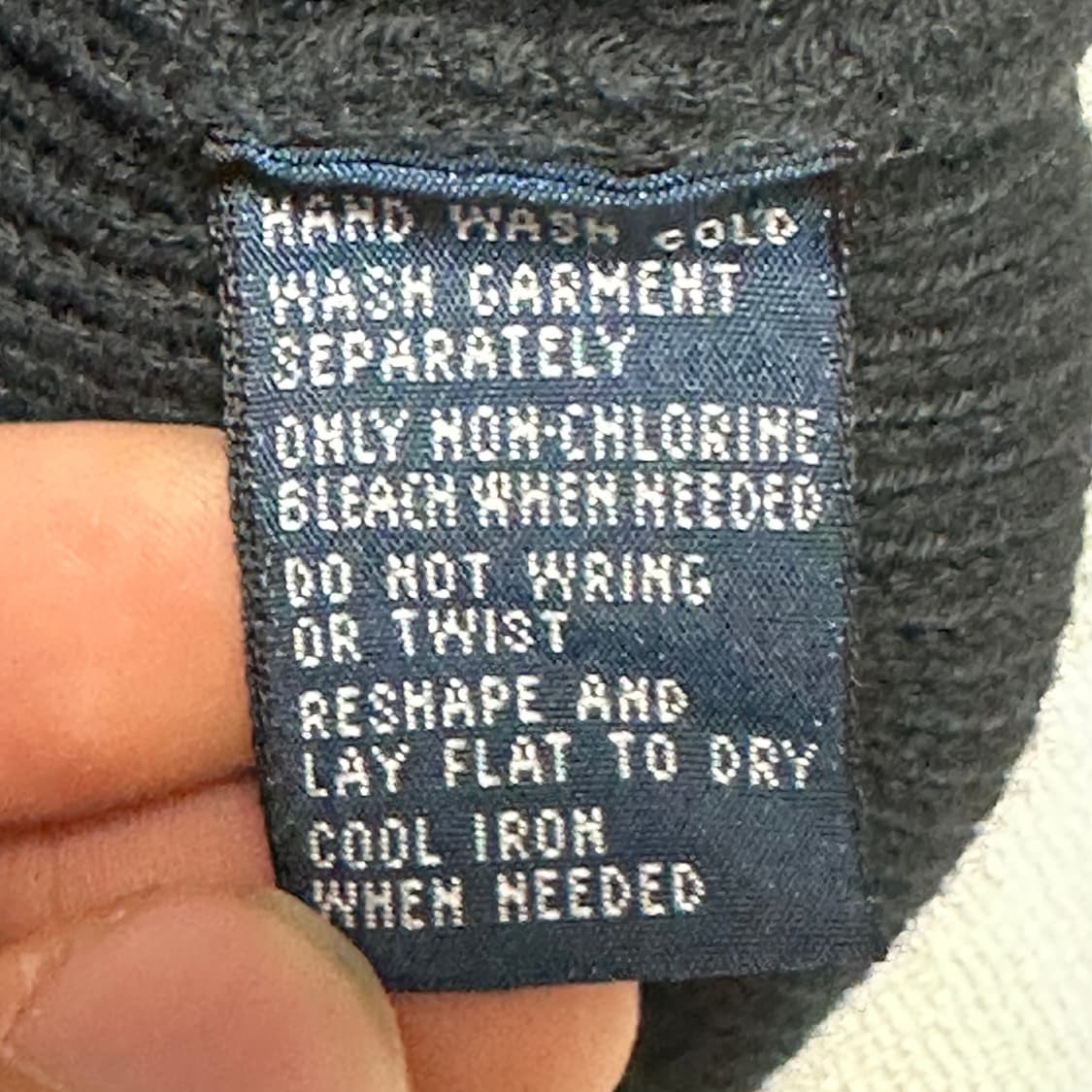 M 폴로랄프로렌 레드 포니 블랙 니트 집업 상품이미지5