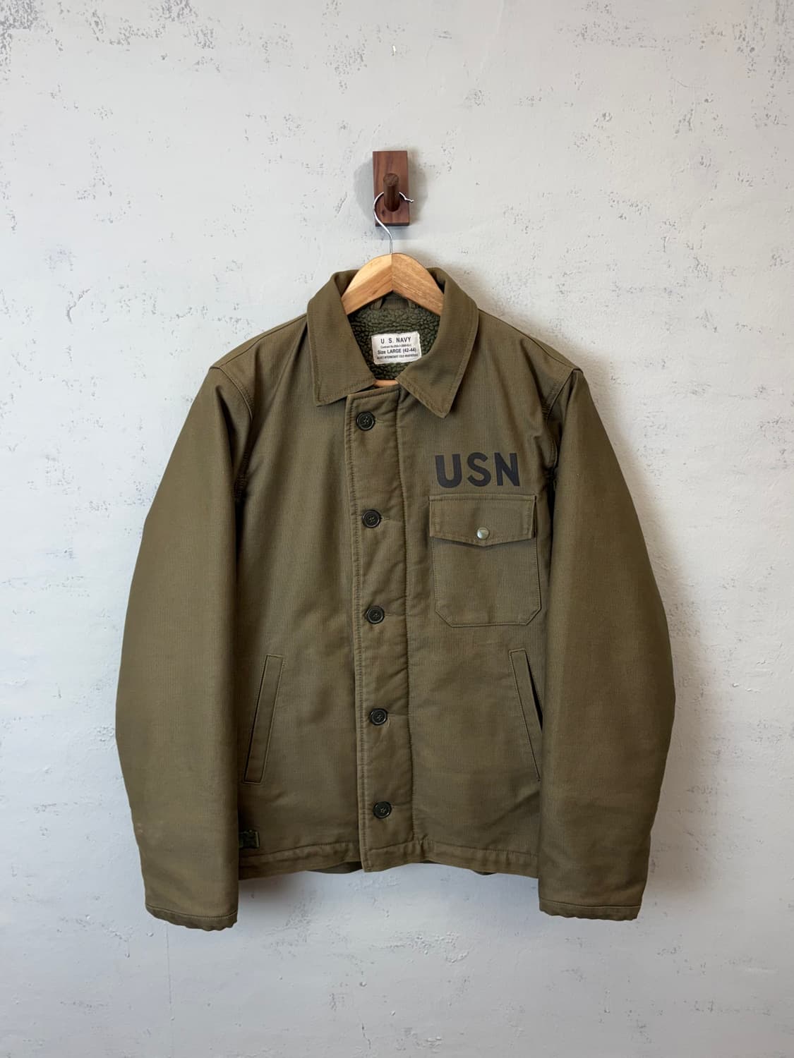 브론슨 A2 USN 덱자켓 상품이미지1