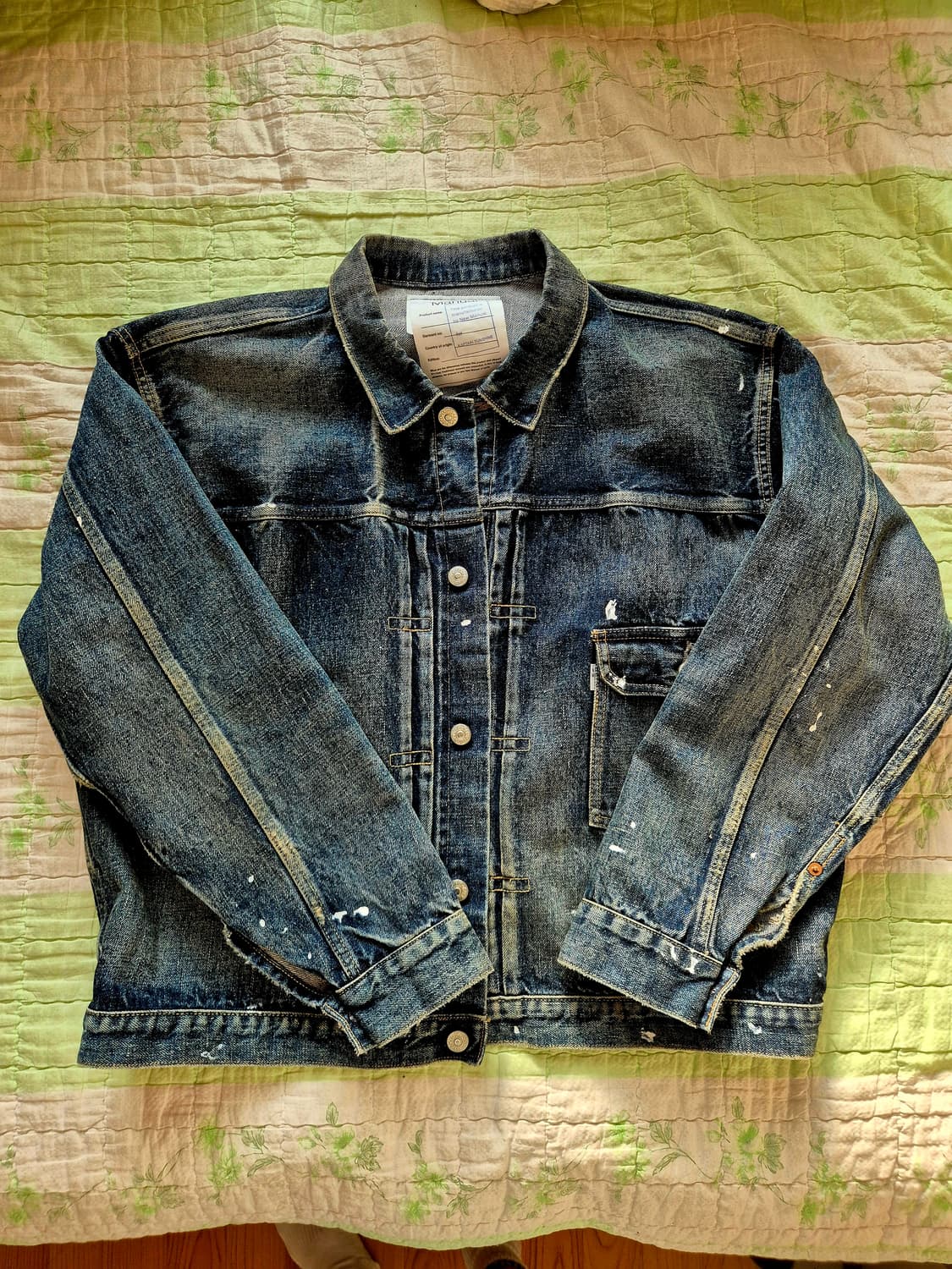 캡틴선샤인 x 뉴메뉴얼 한정판 데님자켓 상품이미지1