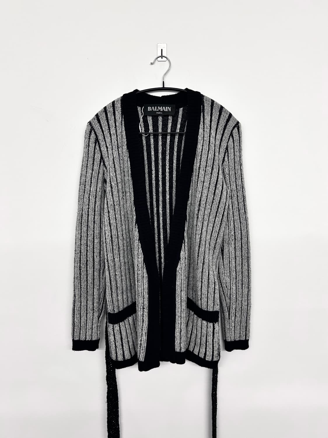 발망 트위드 스트랩 로브 가디건  상품이미지2