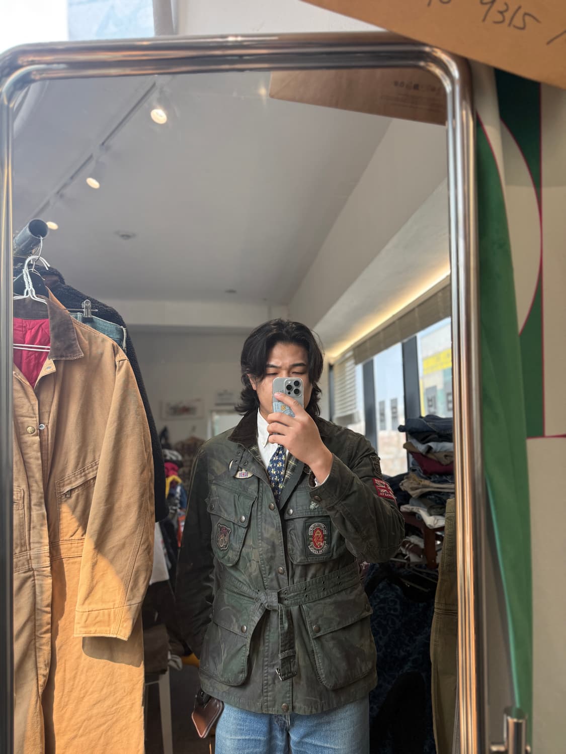 폴로랄프로렌 오일크로스 바이크 자켓 L 상품이미지6