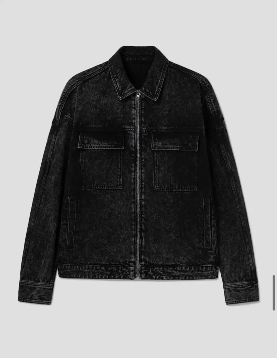 (50) 23fw 준지 흑청 데님 자켓팝니다. 상품이미지5