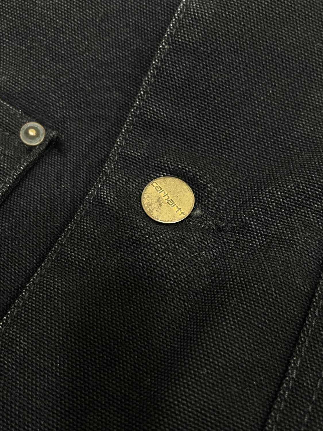 칼하트 초어자켓 코듀로이 퀼팅안감 워크자켓 M 블랙 상품이미지7