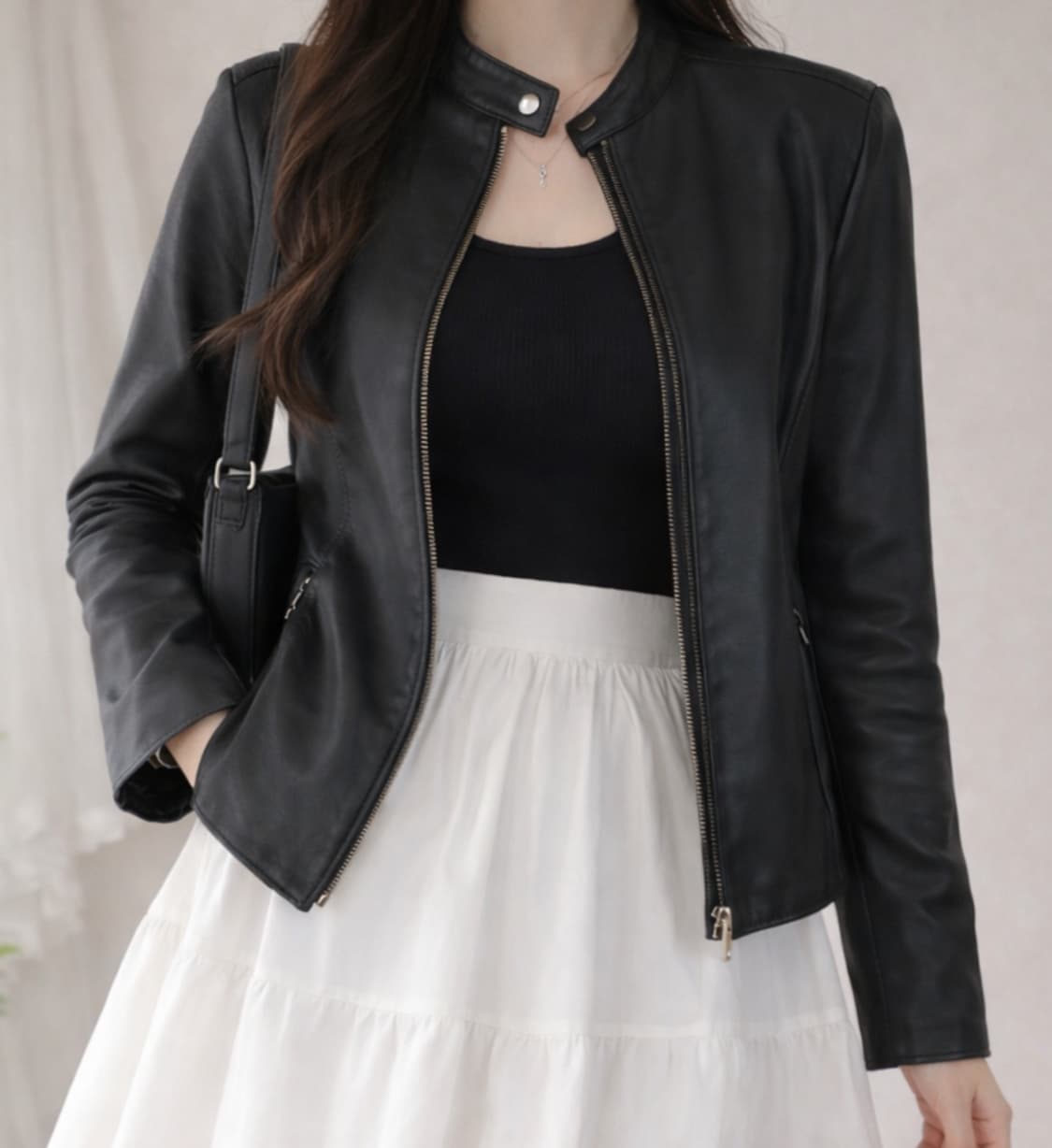 빈티지 레더자켓 상품이미지1