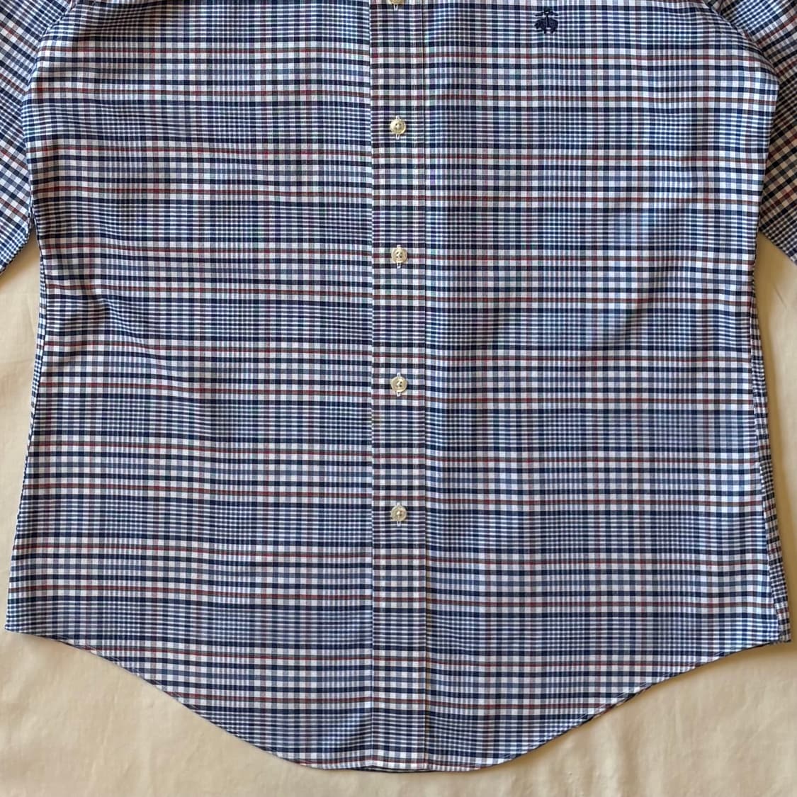 [M/102] Brooks Brothers 멀티 체크 폴로 셔츠 상품이미지5