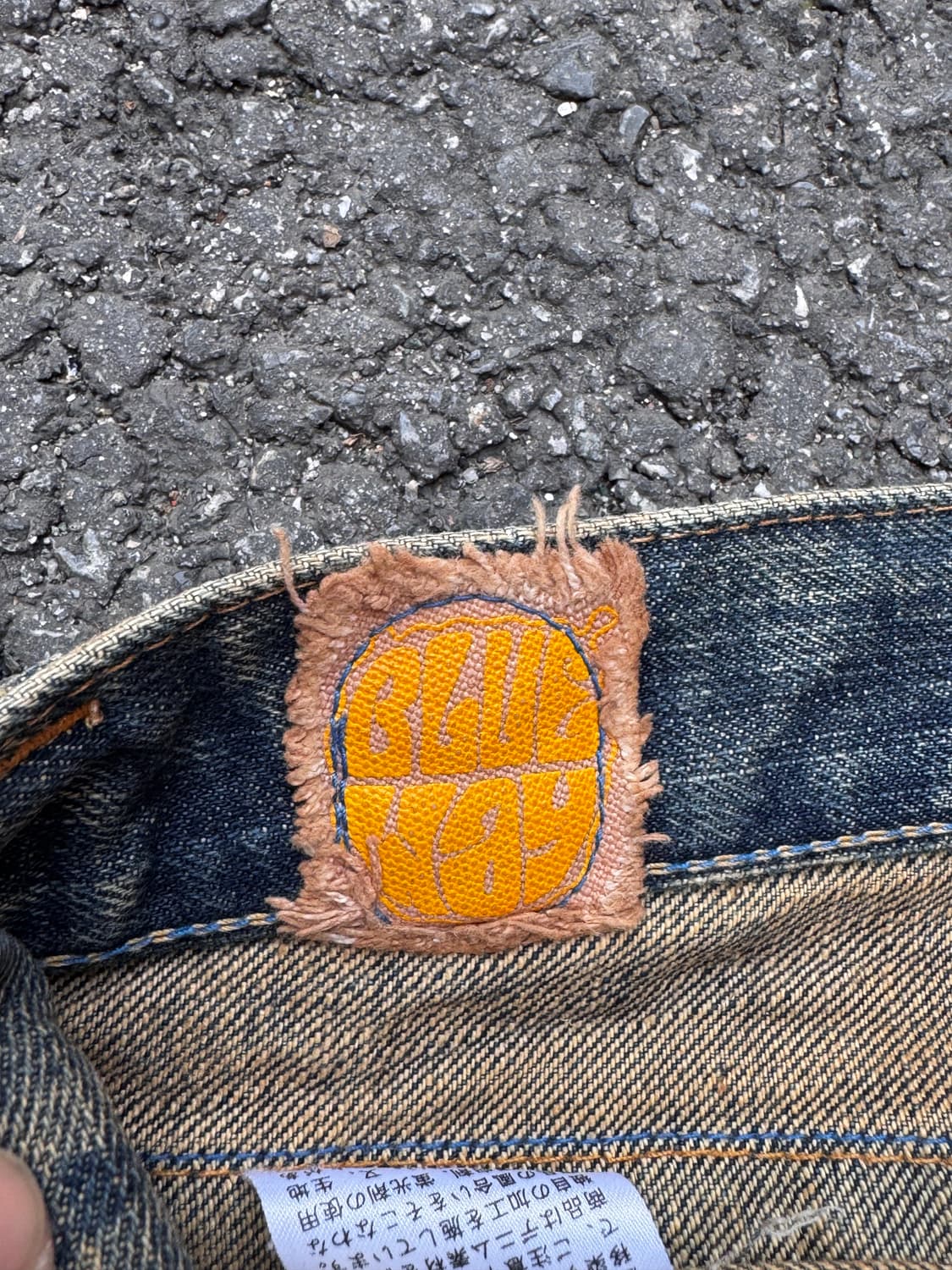 블루웨이 포켓 더티 페이딩 데님팬츠  상품이미지5