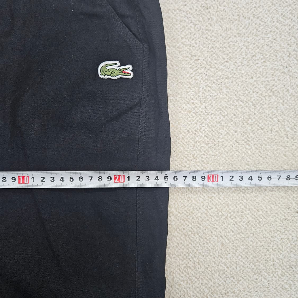 [XL] 라코스테 레귤러핏 면 팬츠 바지 1204JM1 상품이미지7