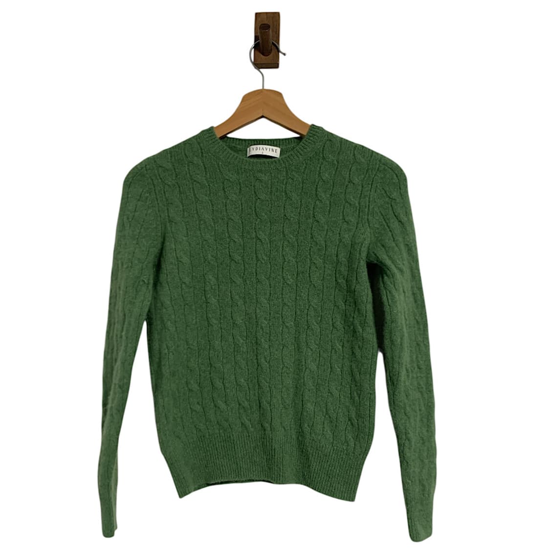 LYDIAVINE 100%캐시미어 케이블 니트 S 상품이미지1