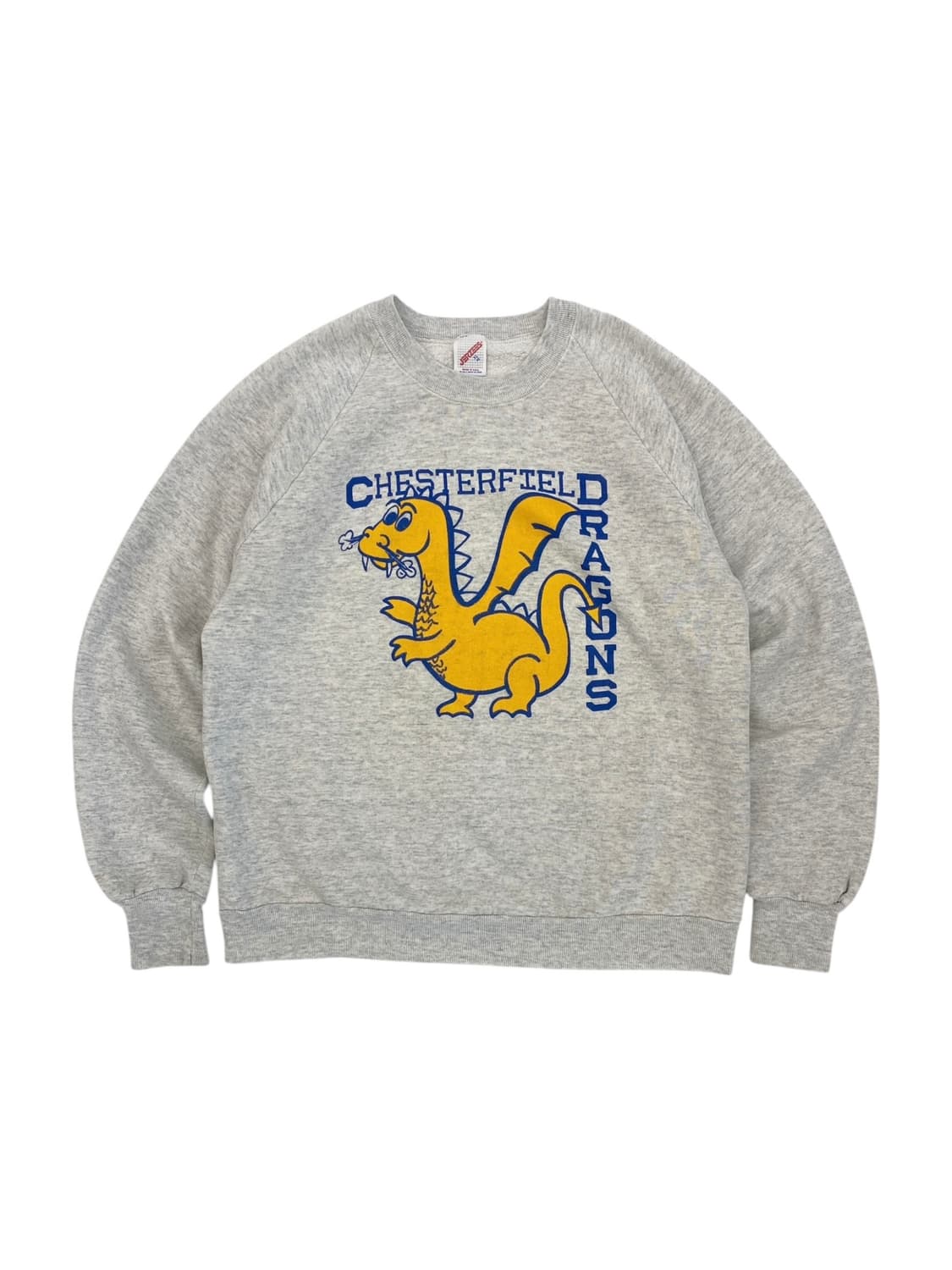 8-90‘s 저지스 Chesterfield 드래곤 스웻셔츠 상품이미지1
