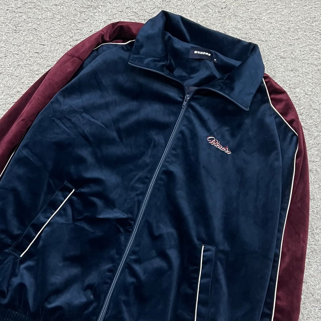 [100] Wkndrs 벨벳 트랙탑 상품이미지1