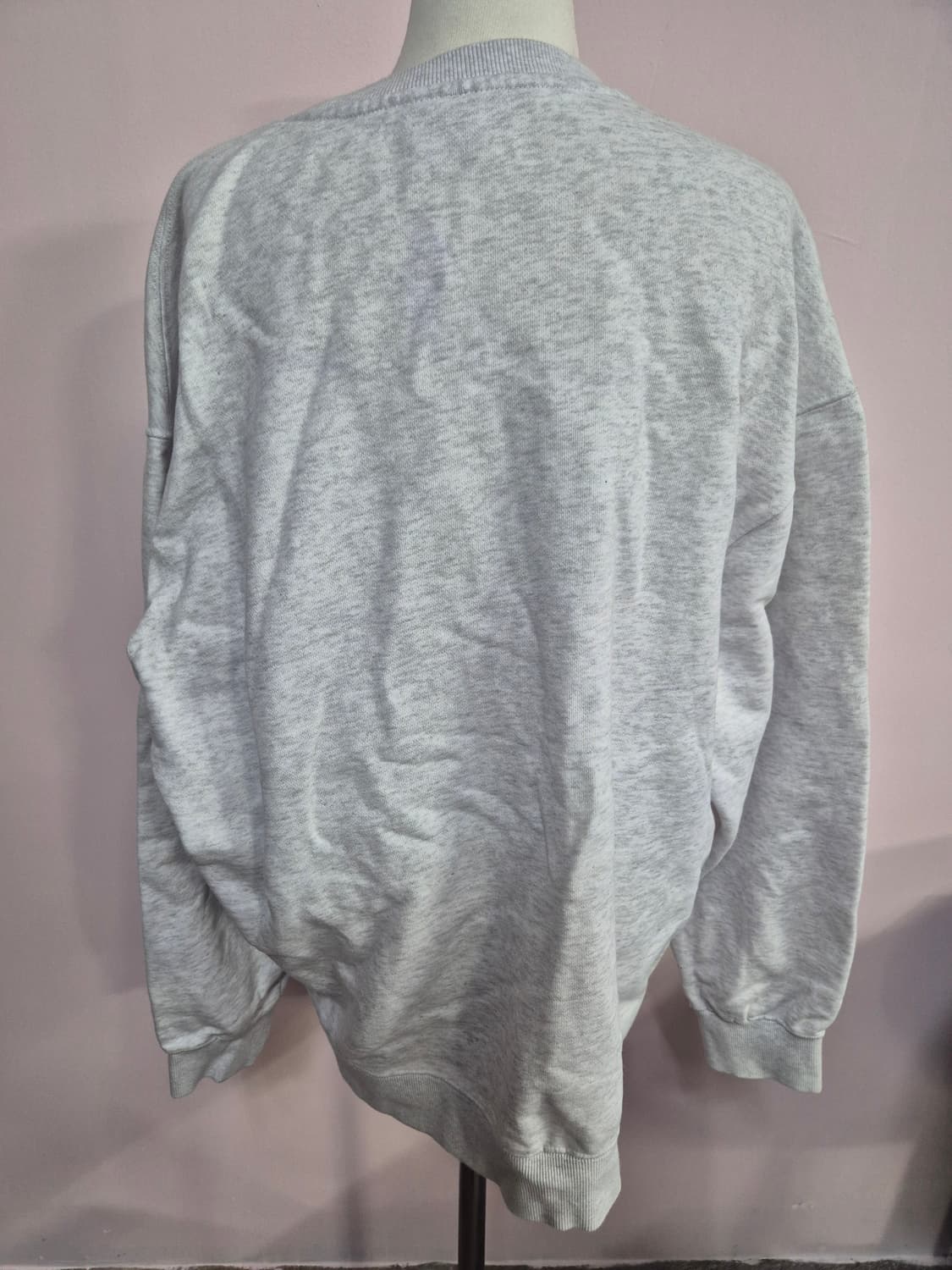 커버낫 맨투맨 티셔츠 회색 상품이미지2