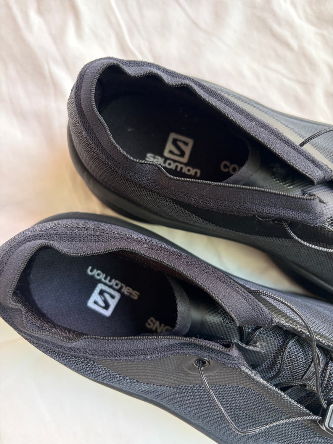 (W) 살로몬 x 꼼데가르송 센스필 플랫폼 블랙 SALOMON x CDG 상품이미지7