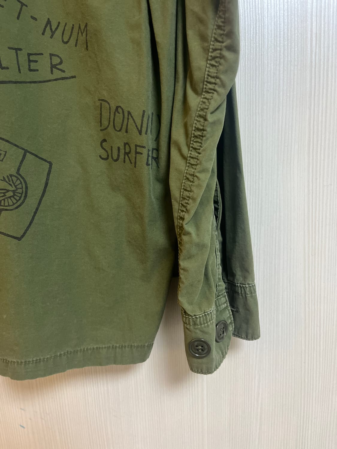 CAL O LINE 칼오라인 밀리터리 피쓰 셔츠 상품이미지6