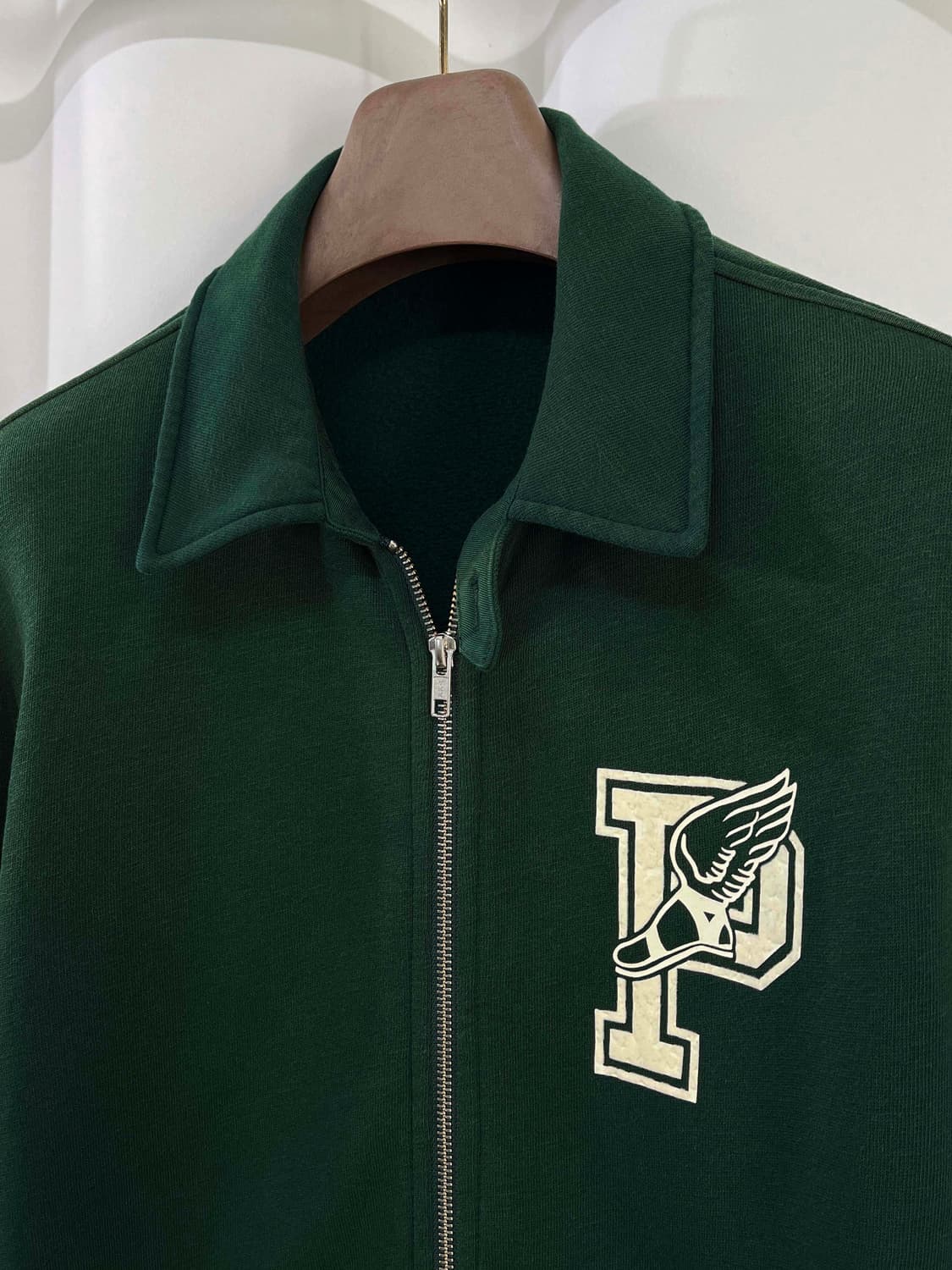 폴로 랄프로렌 p윙 빈티지다잉 플리스 포레스트 그린 자켓 상품이미지6