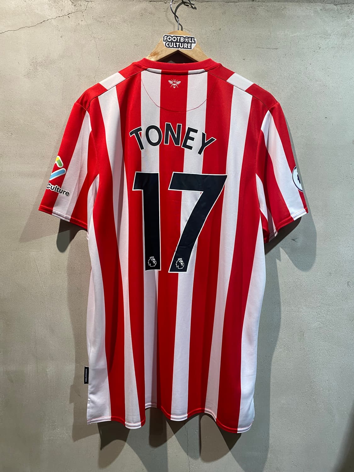 22-23 브랜트포드 아이반토니 홈 유니폼  (NEW) 상품이미지7