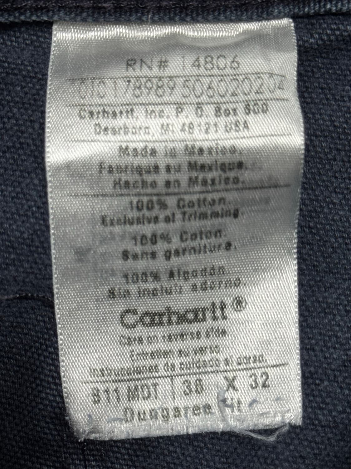 00s carhartt work pants 상품이미지5