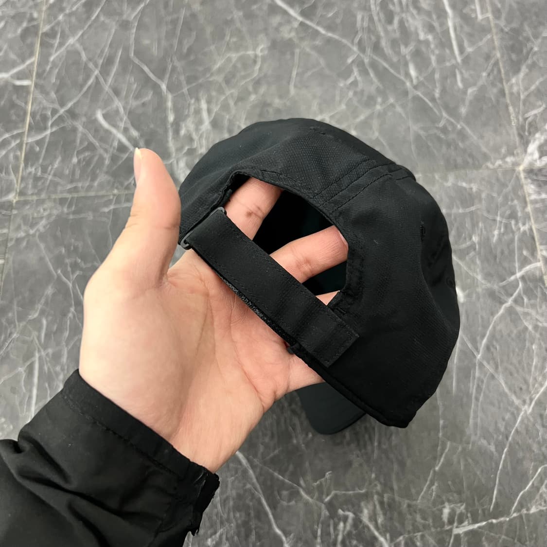 Y-3 로고 볼캡 블랙 상품이미지4