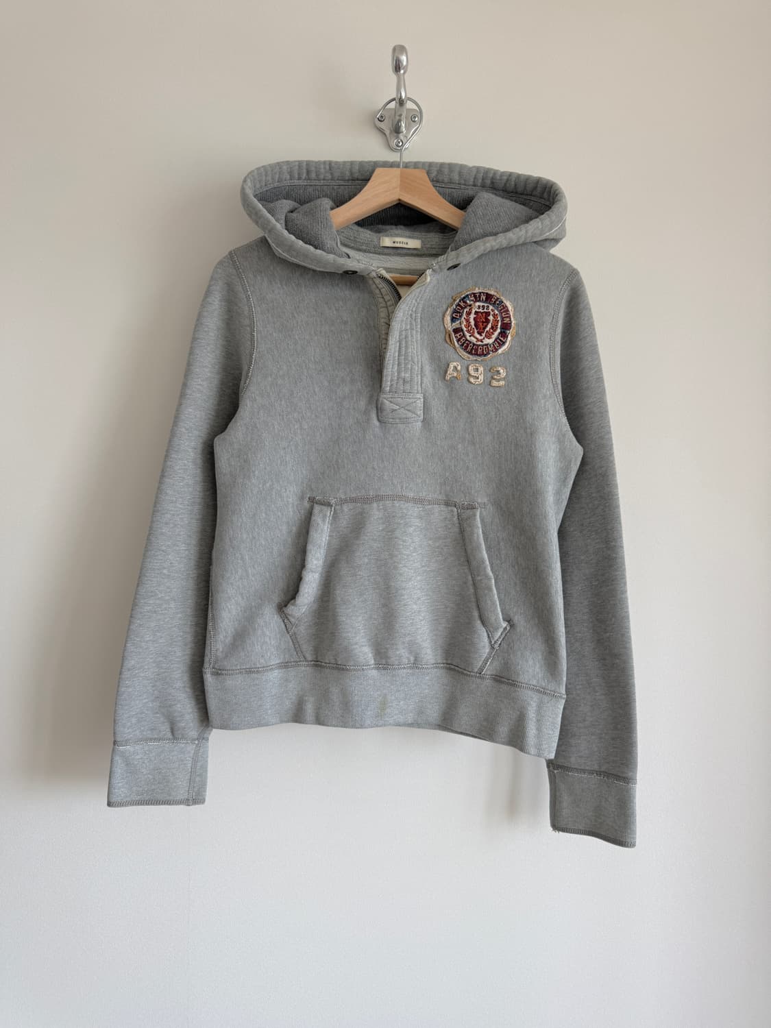 아베크롬비(bercrombie & Fitch) 하프집업 후드 상품이미지1