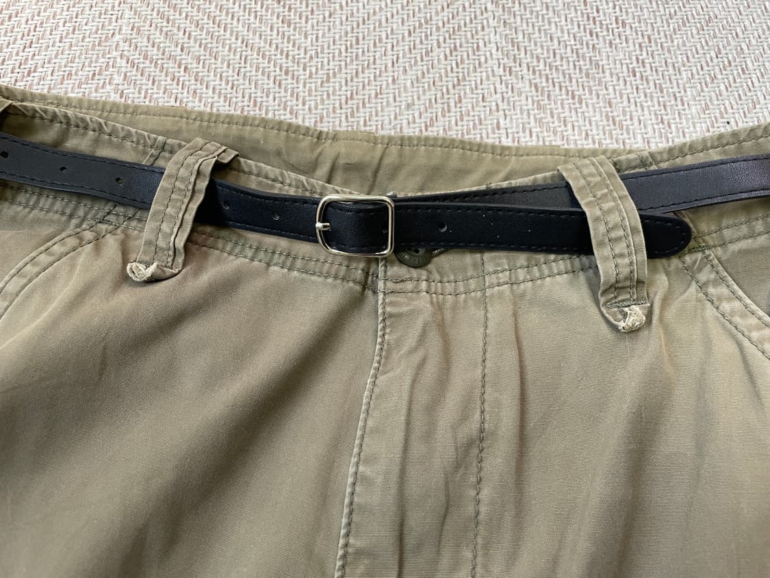 빈티지 레더 벨트 J03693 상품이미지2