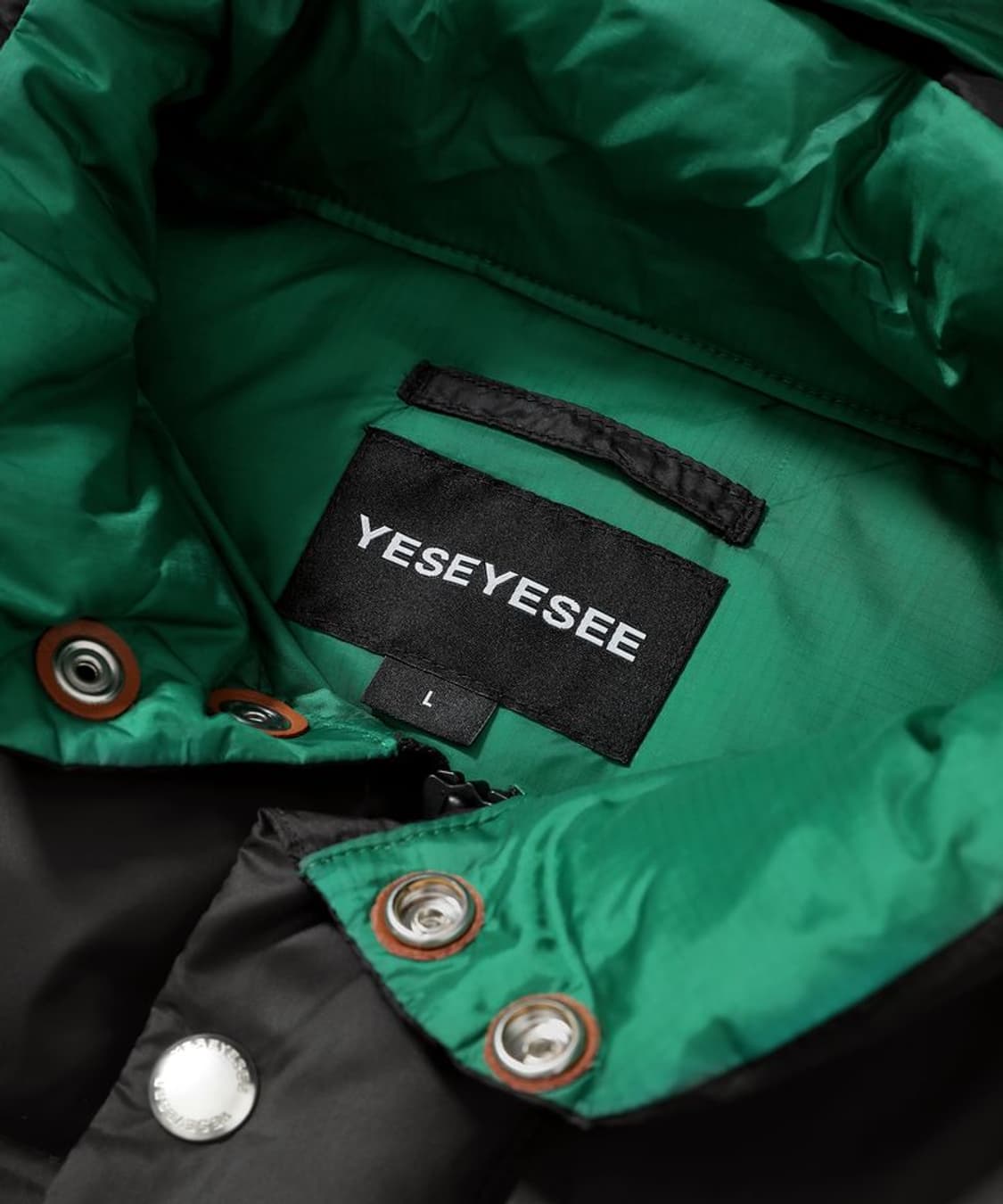 예스아이씨 후디드 다운 패딩 자켓 블랙 L 상품이미지4